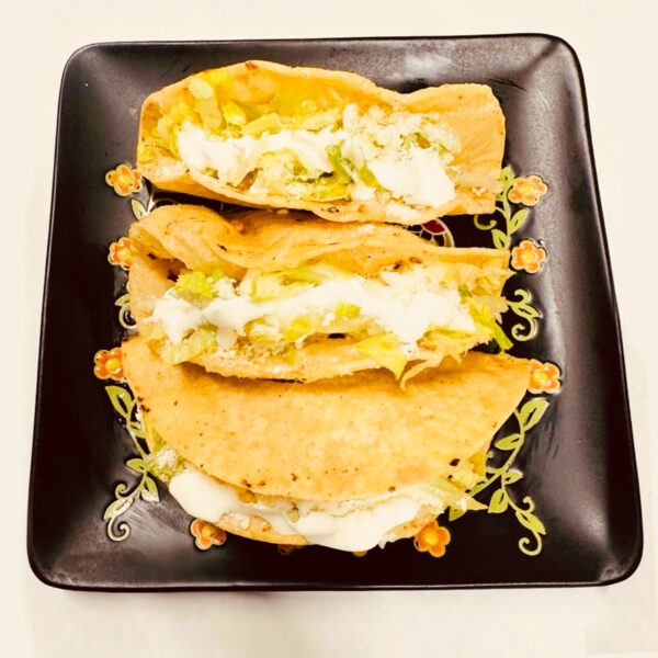 Tacos Dorados Prepared